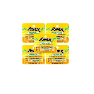 Savex stick lip balm tropical 4.2g x 5 pieces