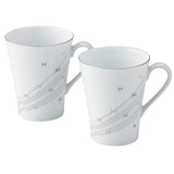 Hanae Mori Ripple Cups, Tableware Set