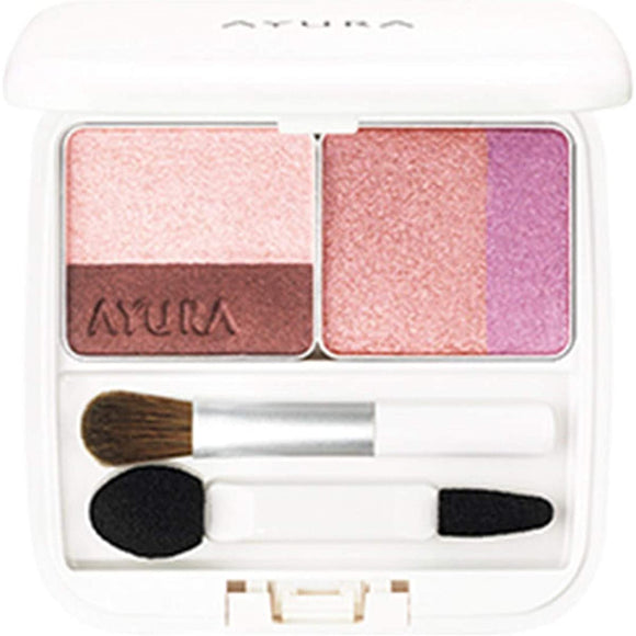 AYURA Lucent Eyes 3.6g <Eyeshadow> 01 Spice Rose Transparent color and luster 4-color eyeshadow for a clear look