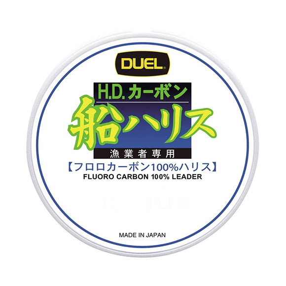 Duel Leader Line HD Carbon, Fluorocarbon, 50m, No. 40, Clear H1254