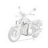 KIJIMA Z1/Z2 405-244 Motorcycle Parts, Engine Guard, Diameter 1.0 Inches (25.4 mm), Steel Plated Finish