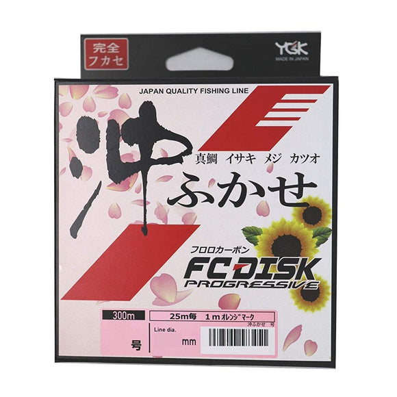 Aimi Yotsu (YGK) Line FC Disc Proper Blesse Fukase 300m