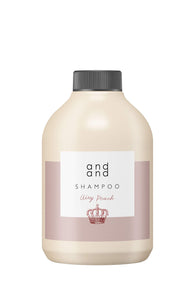 andand Relaxing [Airy Peach Scent] Shampoo Refill 480ml [Non-Silicone Formula] Single Item 480ml