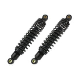 Shfit Up 225305-66-10 Monkey Rear Shock, Type-2, 12.0 Inches (305 mm), Black Body/Black Spring, Pack of 2