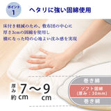 Iris Plaza Futon Mattress, Made in Japan, Washable and Clean, Antibacterial, Dust Mite Resistant, Odor Resistant, Summer Sleep, Sweat Prevention, Not Stuffy, Solid Cotton, Body Pressure Dispersion, Lightweight,