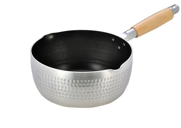 Hokuriku Aluminum Serenade Yukihira Pot Coating 7.9 Inches (20 CM)