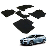 Fenice Car Mat, Floor Mat, Made in Japan, Subaru Levorg VM Series, Compatible with Subaru Dialu Dialu, Black, Anti-Slip Shape, Non-Slip, CAR MAT, CAR MAT