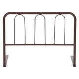 Fuji Trading Bed Guard High Type Height 45cm Brown Fall Prevention 10107