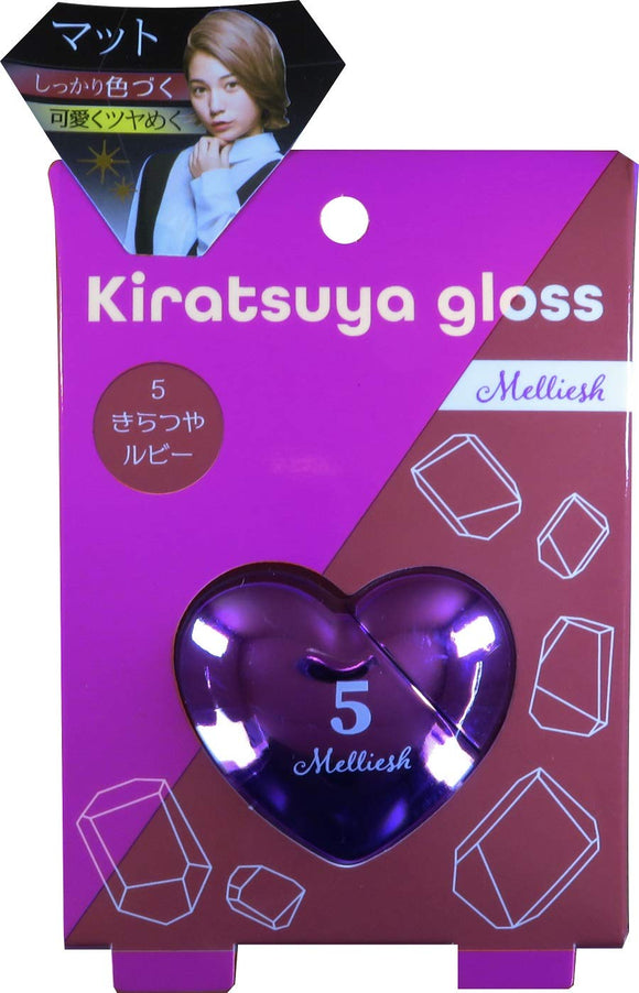 Melish Kiratsuya Gloss Ruby Lipstick 7g