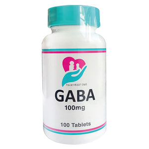 GABA gamma aminobutyric acid gaba100mg supplement 100 tablets