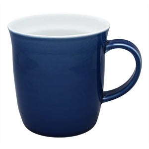 tomofac Glass Navy 9 cm Hasami Key Point Double Walled Mug