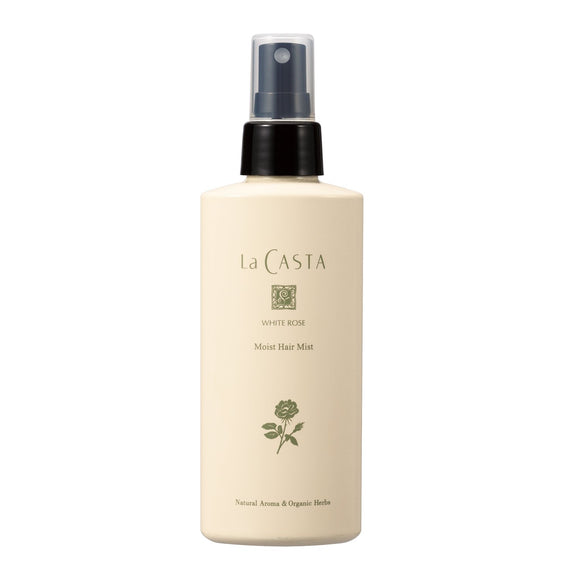 La CASTA White Rose Moist Hair Mist (Lotion for Hair) [Fresh Rose Fragrance] Treatment Lotion for Hair that Keeps Moist