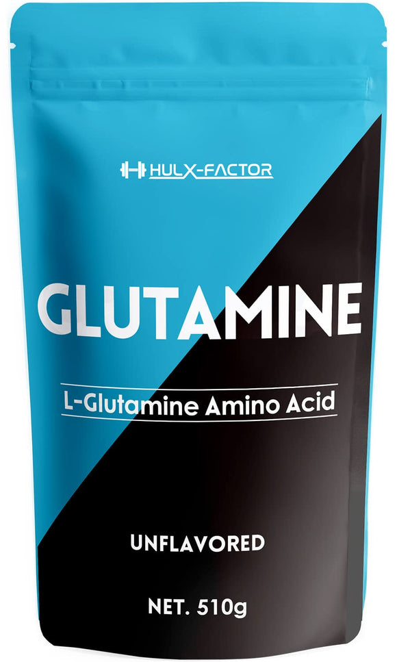 L-Glutamine Gluten Free 510000mg Hulk Factor 510g Low Odor Formula Powder