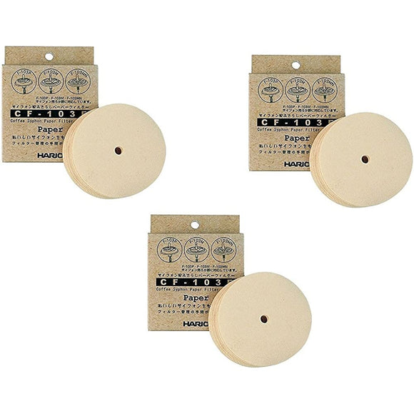 Hario 3x Paper Filter for Hario Siphon Exposed Only Cf-103e(300 Sheets) from Japan