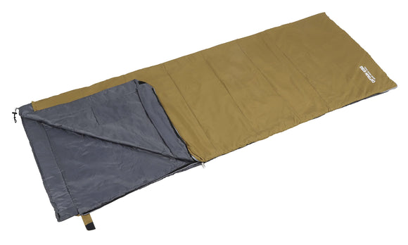 CAPTAIN STAG Sleeping bag shruff [Usage temperature guideline 8 degrees (400g) / 12 degrees (200g)] Envelope type microfiber compact shruff Washable with storage bag [Batting amount 200g / 400g]