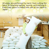 CMD9950MS Body Pillow, High-End Class, 59.1 x 19.7 inches (150 x 50 cm), COMODO Original Body Pillow, Made in Japan