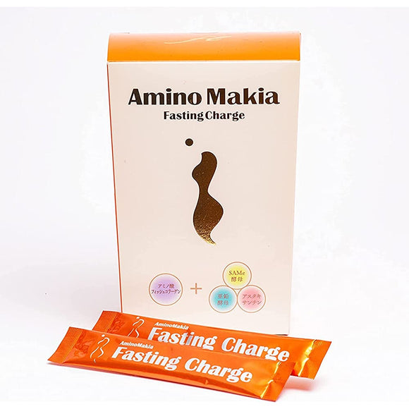 Aminomachia Fasting Charge 3g x 30 Supplements Essential Amino Acids Fish Collagen Domestic Orange Flavor Powder Type
