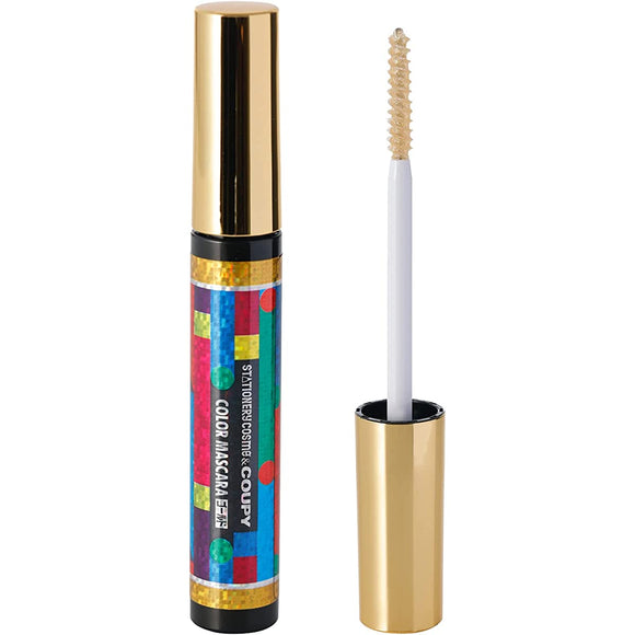 Stationary Cosmetics Coupy Pattern Color Mascara A Gold Gold Glitter Lame Eye Makeup