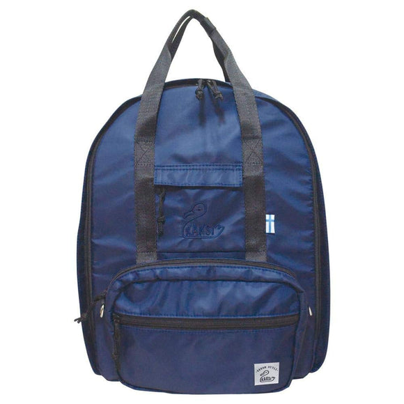 Kaksi Backpack Navy W 11.0 x H 15.0 x D 5.9 inches (28 x 38 x 15 cm)