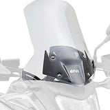 GIVI 94488 Motorcycle Screen, Clear, D1146ST NC750X ('16), Aerodynamic Screen