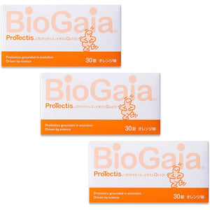 Protectis + Vitamin D3 30 tablets Orange flavor (BioGaia) (3)