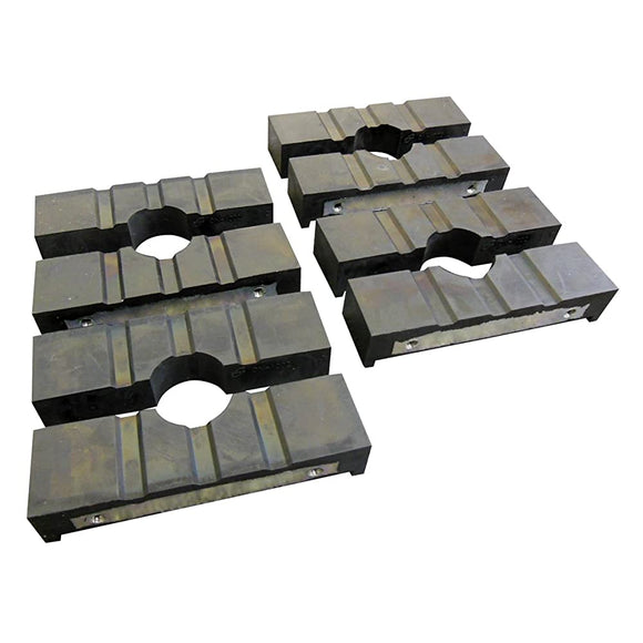 Ohno On-1002-8 Rubber Pads for Lifts, 1 Base Set (Separate Type, 8 Pieces)
