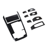 NewKingz Mazda CX-30 DM Series Parts Accessory Dress Up Interior Interior Panel Shift Panel Shift Panel Door Switch Cover Set (Black Hairline)