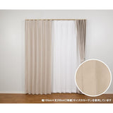 Univeral Blackout Drapery Curtain Celesto Ivory Width 39.4 x Length 78.7 inches (100 x 200 cm), Set of 2