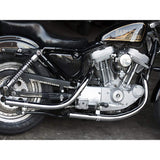 MOTOR ROCK Sports Star XL'95-'03 Old Style Hand Bender Chrome MR-EX157C