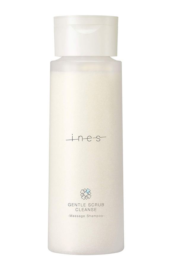 Ines Gentle Scrub Cleanse (For Scalp Pore Dirt) Scrub Massage Shampoo [Non-Silicone Prescription] Scalp Beauty Scalp Care 400g Lime & Bergamot Scent