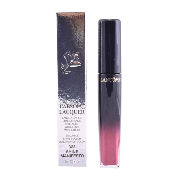 Lancome Lovesol Lacquer Buildable Shine & Color Longwear Lip Color - # 323 Shone Manifesto 8ml/0.27oz