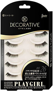 Decorative eyelash Playgirl No.26 (for upper eyelids) SE85558