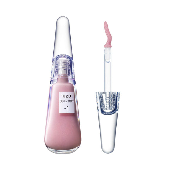 UZU BY FLOWFUSHI 38°C / 99°F Lip Treatment (Lip Essence) [+1 Sheer Pink] Lip Care Skin Fungus Moisturizing Fragrance Free Hypoallergenic