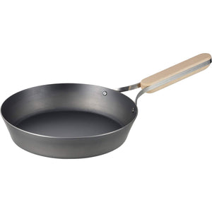 Wahei Freiz Enzo en-008 Made in Tsubamesanjo Iron Frying Pan, 8.7 inches (22 cm), Made in Japan, Induction and Gas Compatible