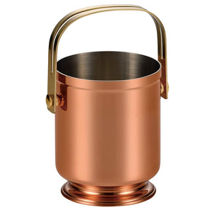 Sinkoukinzoku S-1804 Ice Pail Bare Copper, 33.8 fl oz (1,000 ml), Pure Copper, Refinded Ice Spale