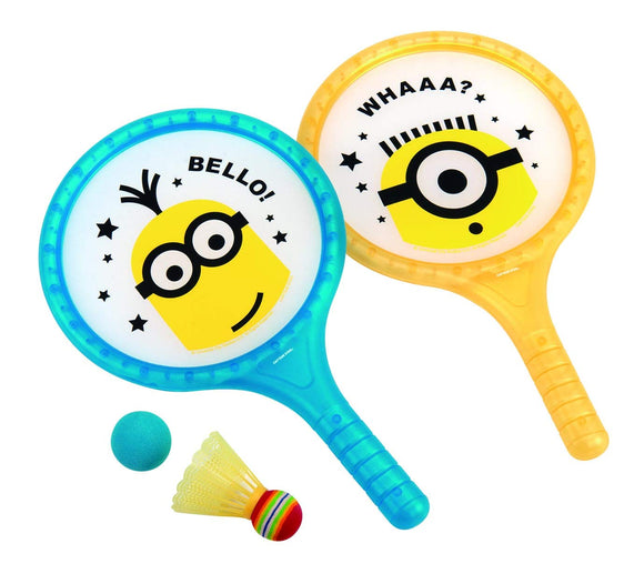 CAPTAIN STAG Minions Play Goods Paddle Ball Set with storage bag Minion / Face UY-8053 Product size: (approx.) Overall length 400 x width 230 mm