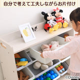Iris Ohyama Toy Box with Top Plate Mickey Minnie Width Approx. 86.3 x Depth Approx. 34.8 x Height Approx. 79.5 cm Kids Toy House Rack TK THR-39