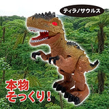 Giaogyo Dinosaurs Toy Robot Moving Eyes Flashing Barking Realistic Tyrannosaurus Spinosaurus Boy (Set of 2)