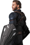 Medicom Toy MAFEX No.122 Captain American Infinity WAR Ver. Total Height Approx. 6.3 inches (160 mm) Painted Action Figure