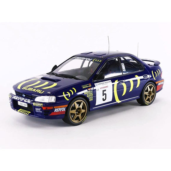 Ixo 1/18 Subaru Impreza 55 1995 Larry Catalonia Winner #5 C. Signs