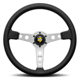 MOMO P-7 Steering Prototype Silver 14.6 Inches (370 mm)