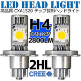 LIFE_MART LED Headlight High brightness H4 LED light 12V/24V combined CREE