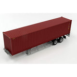 PLATZ Kencraft 1/50 40' Marine Container, Rust & Dedicated Hauler Trailer