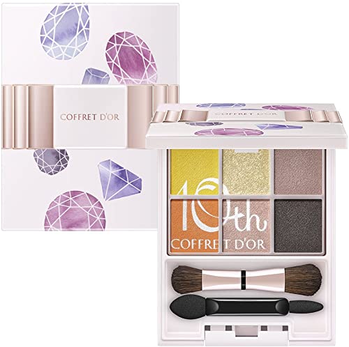 Coffret d'or bijoux collection 6 selection eyes 01 sunny brown eyeshadow