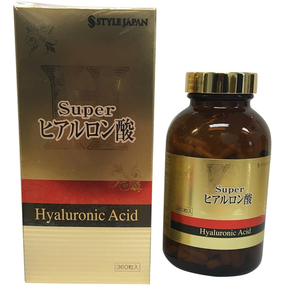 Style Japan Super Hyaluronic Acid 360 tablets 250mg Made in Japan