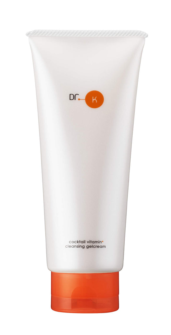 Doctor Kei (Dr.K) Cocktail V Cleansing Gel Cream [Makeup Remover] Vitamin C Derivative Pores W No Face Wash Needed Eyelashes OK Cleansing