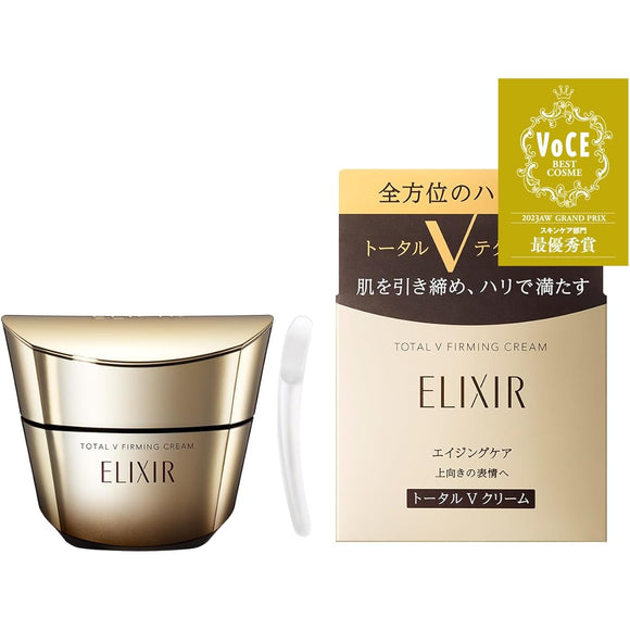 ELIXIR SUPERIEUR Total V Firming Cream Cream/Eye Cream Comfortable Aqua Floral Scent 50g