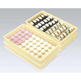 Shinki Synthetic Dragonfly Storage Container, 4.8 gal (12.6 L), Set of 10, Made in Japan, Rice Cake, Ivory, Food Container, Large