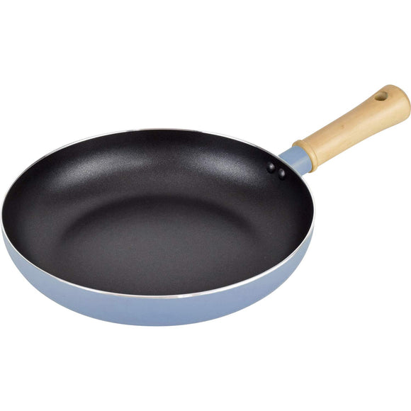 Wahei Freiz RB-1900 Frying Pan, 10.2 inches (26 cm), Blue, Baking, Frying, Fluororine Resin Treatment, Induction and Gas Compatible, 2 Colors Available