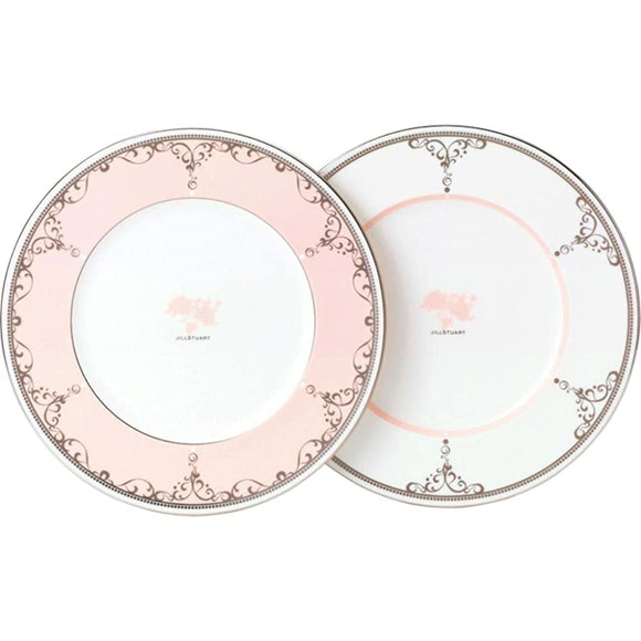 Narumi Jill Stuart 96559-23113 Plate Set Pair, 8.3 inches (21 cm), Made in Japan